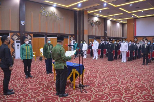 Nama-nama Pejabat yang Ucapkan Sumpah dan Janji Dilingkungan Pemko Pekanbaru