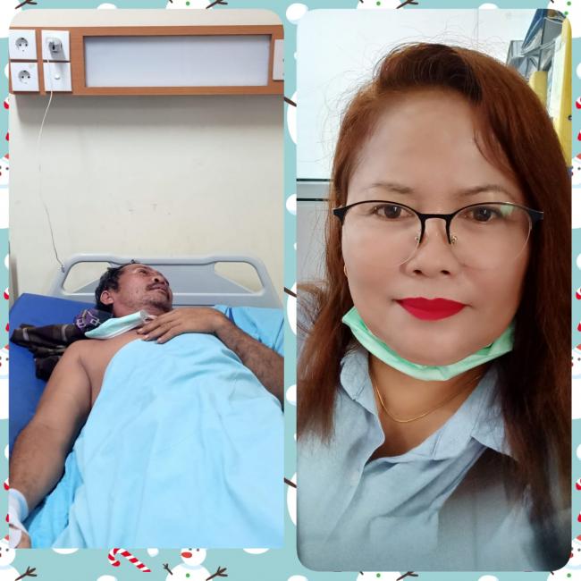 Junjung Tinggi Solidaritas, Ketum SPI Kunjungi Keluarga Jajarannya di RSUD Arifin Ahmad
