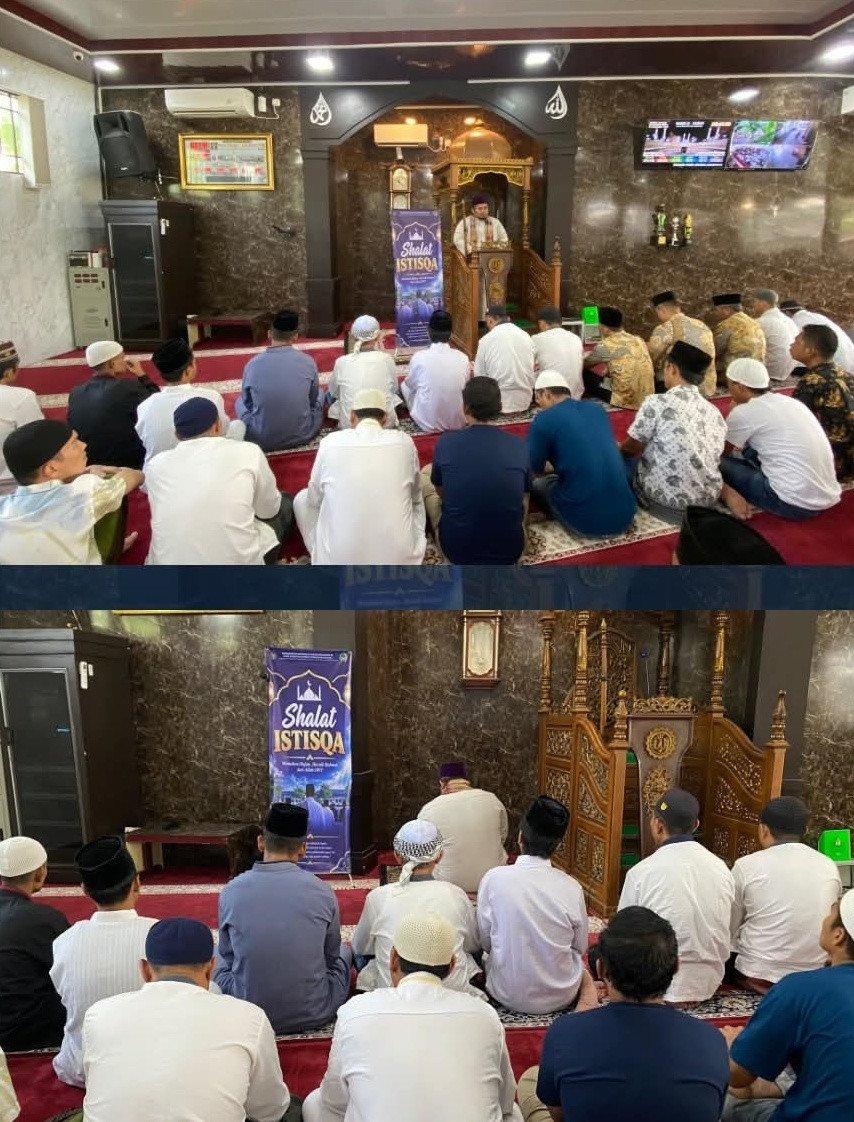 Lapas Pasir Pangarayan Gelar Shalat Istisqa dan Doa Bersama Perkuat Pembinaan Kepribadian dan Kepedulian Lingkungan