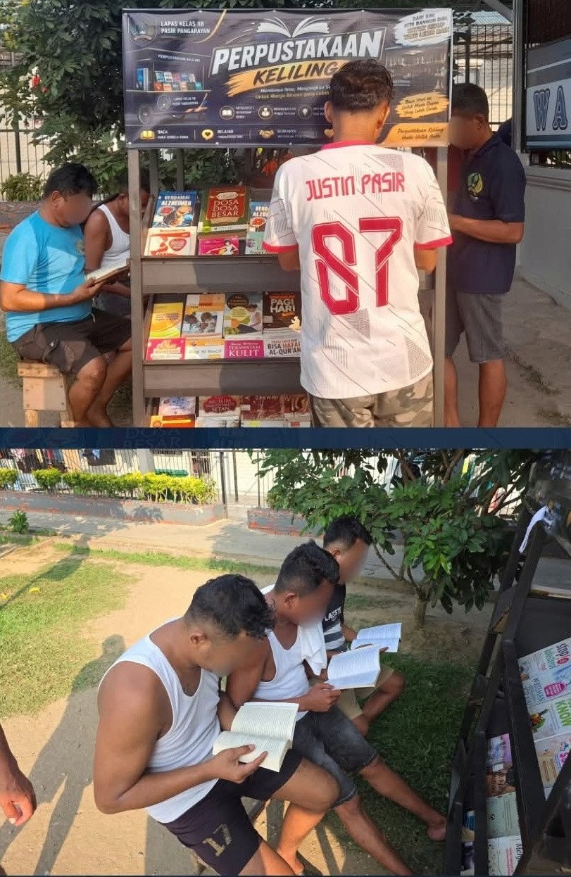 Perpustakaan Keliling Hadir di Lapas Pasir Pangarayan Dukung Peningkatan Literasi Warga Binaan
