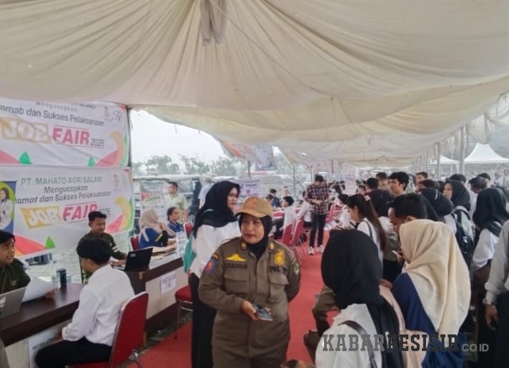 Job Fair Rohul Diserbu Ribuan Pencari Kerja, Bukti Nyata Janji Kampanye Anton-Poti