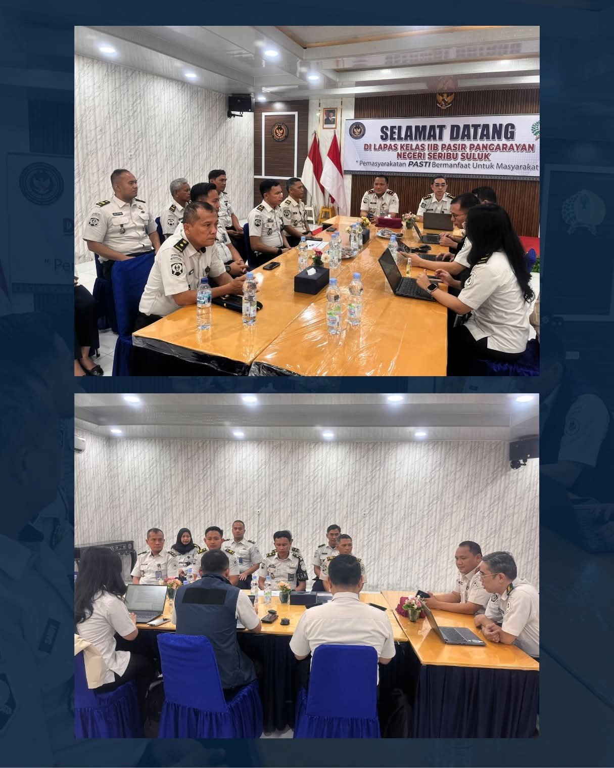 Lapas Pasir Pangarayan Sambut Audit Kinerja Inspektorat Jenderal Terkait Penanganan Overcapacity dan Overcrowding