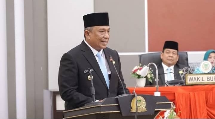 Rapat Paripurna Serah Terima Jabatan Bupati Rohul 2025-2030