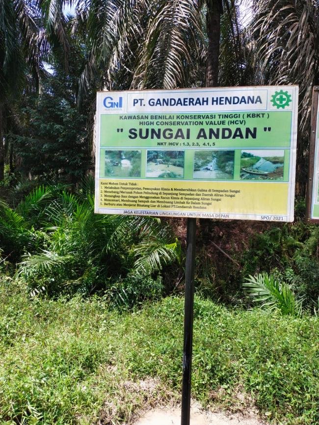 PT GH Diduga Merusak dan Mencemari Sungai Adnan