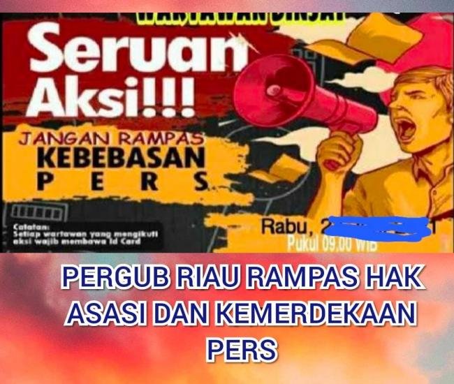 Dibalik Pergub Riau Diduga Ada Dalang Monopoli Anggaran Media