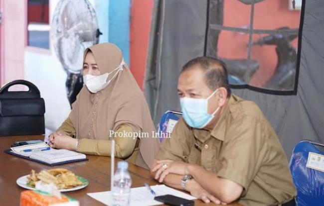 Bupati Inhil Pimpin Rapat Koordinasi dan Evaluasi Penanganan Covid 19