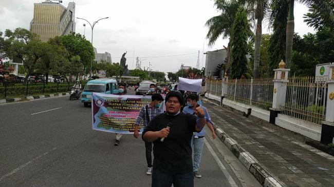 SAPMA IPK Tuntut Kejati Riau Agar Menindak Tegas Disdik Riau Terkait Dugaan Kasus Korupsi