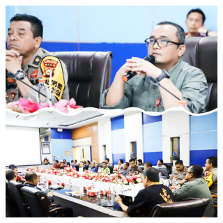 Pemkab Rohul Gelar Rapat Kordinasi Peringatan Hari Jadi Kabupaten Rohul Ke-25.