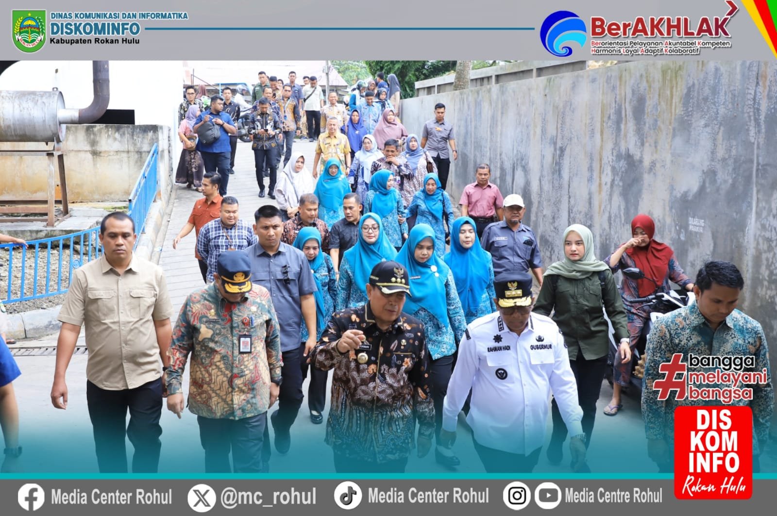 Pj Gubernur Riau Kunjungi Rohul, Penanganan Komunitas Pangan Akibat Banjir