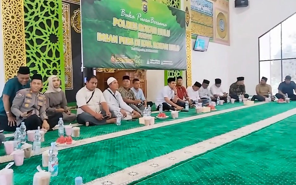Kapolres Rohul Gelar Buka Puasa Bersama Insan Pers 