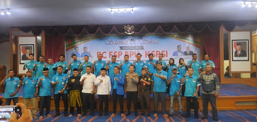 PD SPBPU Propinsi Riau Resmi Dilantik Pengurus SPBPU Rohul