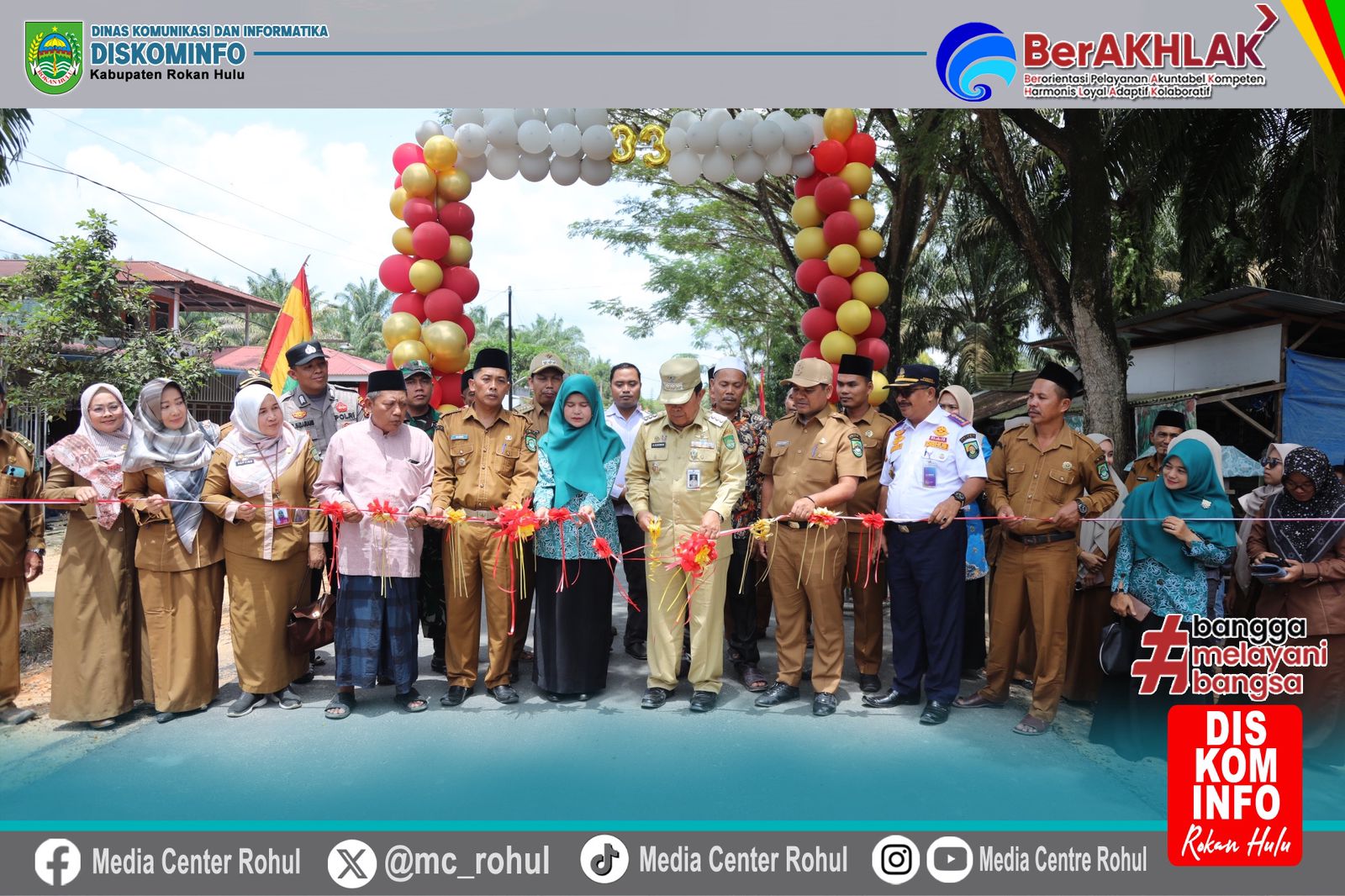 Bupati Sukiman Berikan Kado Istimewa Untuk Hari Jadi Desa Pasir Luhur