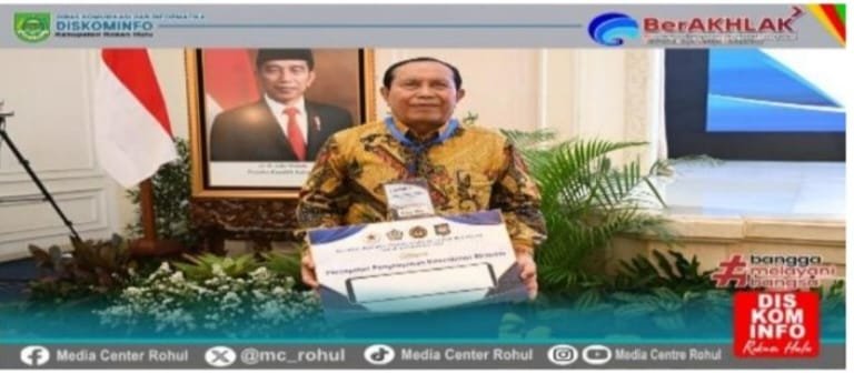 Bupati Rokan Hulu(Rohul) H. Sukiman menghadiri Rapat koordinasi nasional di Jakarta