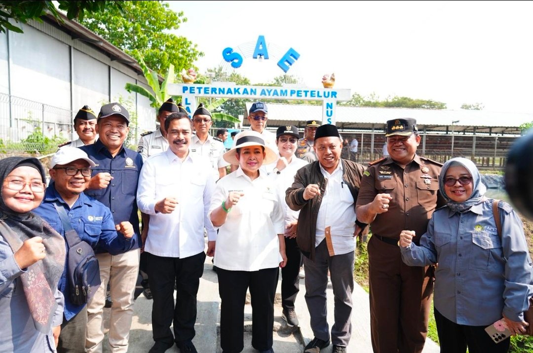 Titiek Soeharto Apresiasi Transformasi Nusakambangan Jadi Sentra Ketahanan Pangan dan Pembinaan