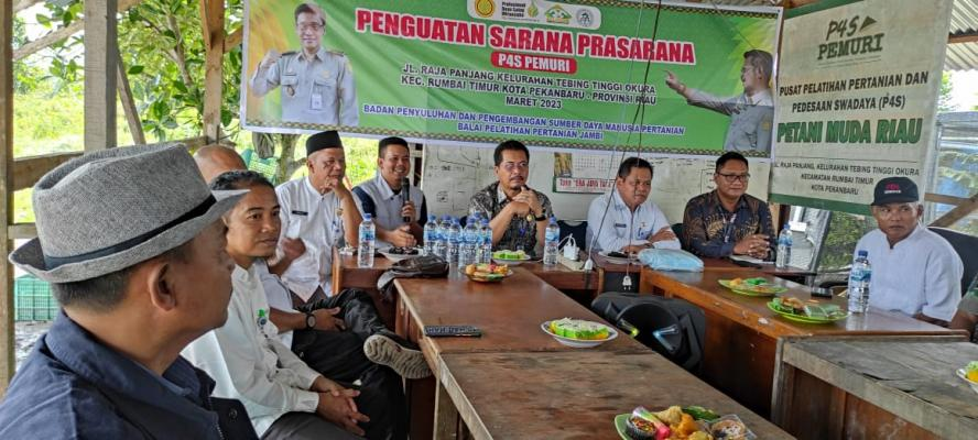 Disketapang Dukung Penguatan Sarpras P4S Pemuri Oleh BPPSDM Bapeltan Jambi di Pekanbaru
