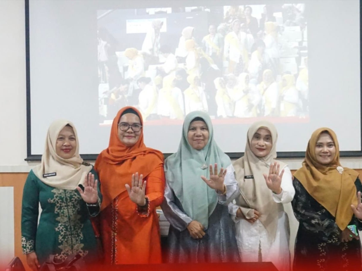 Pemkab Rohul Ikuti Acara Perayaan Hari Kartini Tahun 2025 Secara Virtual