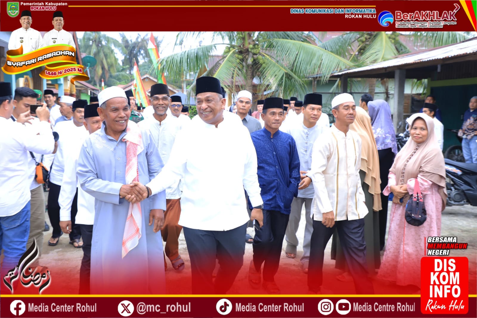 Safari Ramadan Bupati Rohul: Kebersamaan, Kepedulian, dan Berkah bagi Masyarakat RTB