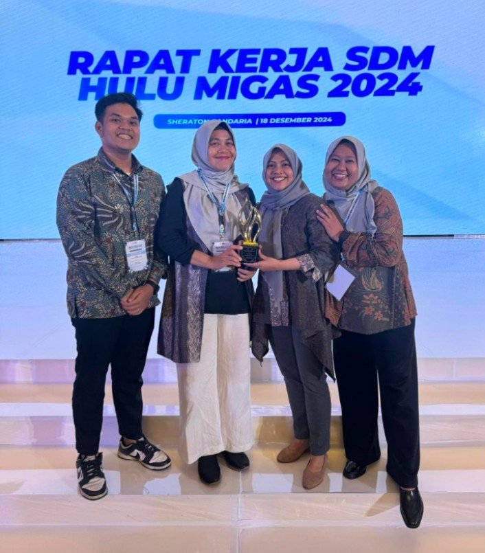 PT SPR Langgak Raih 1st Winner pada Career Development Monitoring Awards dari SKK Migas