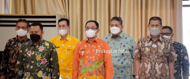 Pemkab Inhil Ikuti Sosialisasi Membangun Pemahaman Dalam Pengisian JPT di Instansi Pemerintah