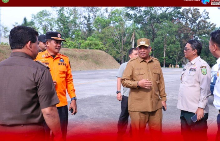 Hadiri Apel Karhutla Nasional 2025, Bupati Rohul Himbau Hindari Buka Lahan Dengan Membakar