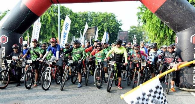 Syahrial Semangat Ikuti Jelajah Alam Bengkalis 2019