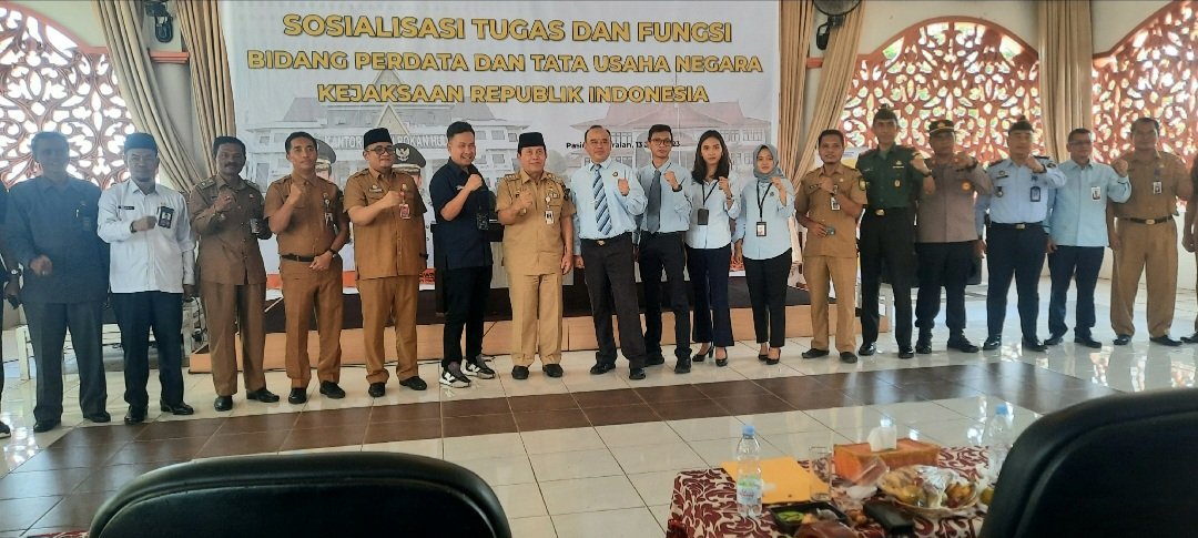 Kejari Rohul Sosialisasi Fungsi Jaksa Bidang Perdata dan Tata Usaha