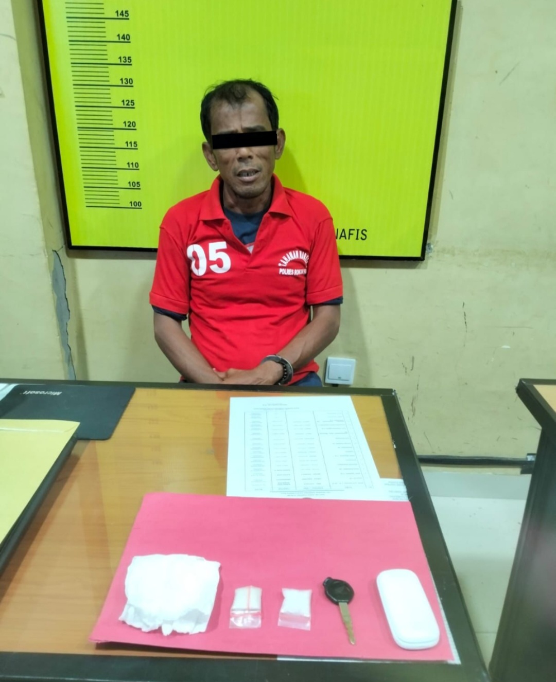 Satres Narkoba Polres Rohul Tangkap Pria Miliki Narkotikan Seberat 6, 45 Gram