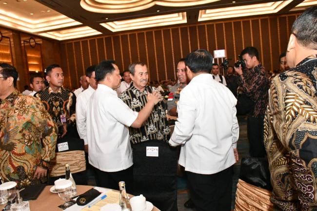 Gubri Hadiri Rakornas Pengamanan Perbatasan Negara