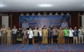 Forum komunikasi Publik RPJMD Rohul 2025-2029 Resmi Dibuka Wabup H.Syafaruddin Poti S. H. M. M