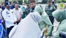 Ketua DPRD Inhil Menyambut Kedatangan Danrem 031/Wirabima