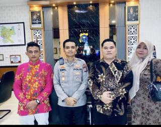 Silaturahmi SPRI dengan Kapolres Rohul : Tingkatkan Komunikasi dan Kerjasama