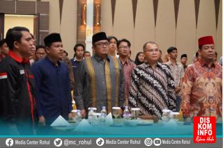 Sekda Rohul Hadiri Pelantikan Pengurus HIMAROHU Periode 2023-2025
