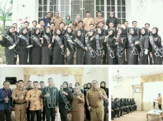 Gelar Silaturahmi dengan Bujang dan Dara, Bupati Rohil Minta Juara Finalis Diberi Beasiswa