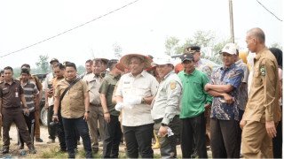 Bupati Anton Panen Bersama Petani Rambah Baru Bukti Nyata Ketahanan Pangan Rohul