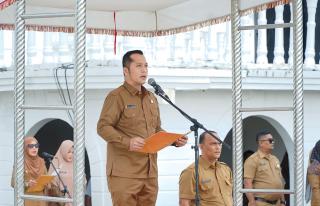 Diskominfotik Rohil Diberi Bantuan Pembangunan Menara Telekomunikasi Dari Pusat
