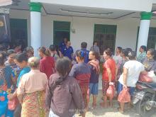 Laksanakan Jalinan Kasih Bantuan Natal, DPD SPI Siak Bagikan 80 Paket Sembako