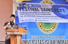 Wakil Bupati Inhil Samsuddin Uti Buka Festival SAINS 2021