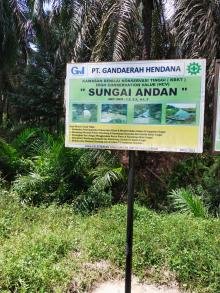 PT GH Diduga Merusak dan Mencemari Sungai Adnan