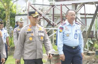 Kunjungi Lapas Pasir Pengaraian, Kapolres Rohul Panen Karya Kreatif Warga Binaan