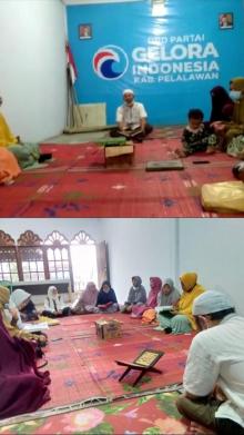 DPD Gelora Pelalawan Adakan Buka Puasa Bersama Dengan Komunitas Pencinta Alquran