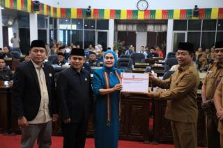 Wabup Syafaruddin Poti Hadiri Rapat Paripurna Penyampaian KUA-PPAS Perubahan Tahun Anggaran 2025