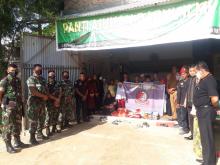 Garda Bela Negara Nasional DPD Riau Dan Babinsa Koramil 05/Sail Terus Bersinergi Dalam Kepedulian So