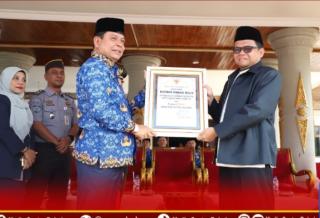 Wabup Rohul Syafaruddin Poti Pimpin Upacara Peringatan Hari Lahir Pancasila 2025