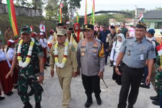 Lapas Rohul Hadiri Kunjungan Kerja Danrem 031 Wira Bima Ke Rokan Hulu