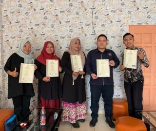 Badan Nasional Sertifikasi Propesi Nyatakan Lima Pengurus DPC SPRI Rohul Kompeten