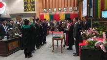 Rapat Paripurna Pelantikan Pimpinan DPRD Kota Pekanbaru