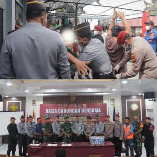 Lapas Pasir Pangarayan dan Apgakum Razia Blok Hunian