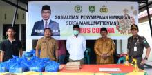 Syahrial, S.T., M.Si Sosialisasi Himbauan Serta Maklumat Tentang Covid 19