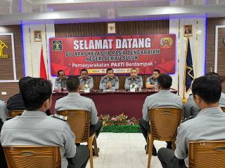 Kalapas Pasir Pangaraian Pimpin Rapat Dinas Untuk Satukan Pikiran Demi Kemajuan