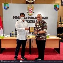 Mewujudkan Sinergisitas Ketua Umum PPAD Menerima Silaturahmi Ketum GM FKPPI